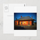 DEPOT - Rochelle, Georgië Briefkaart (Voorkant / Achterkant)
