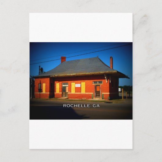 DEPOT - Rochelle, Georgië Briefkaart (Voorkant)