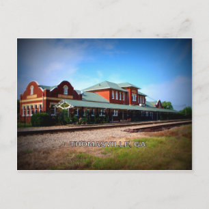 DEPOT - Thomasville, Georgia Briefkaart
