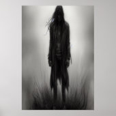 Depress in de schaduw | AI Art Poster (Voorkant)