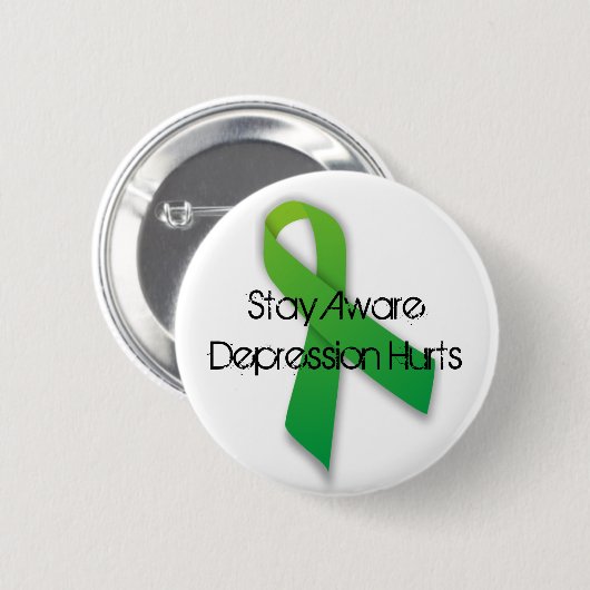 Depressie Awareness Button (Voorkant /achterkant)