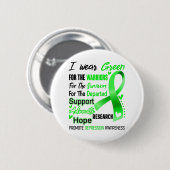 Depressie Awareness Month Ribbon Gifts Ronde Button 5,7 Cm (Voorkant /achterkant)