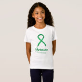 Depressie Bewustzijn Lint Custom Art Shirt (Voorkant volledig)