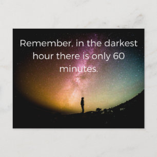 Depressie citaat briefkaart wenskaart