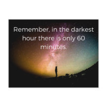 Depressie citaat briefkaart wenskaart