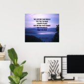 Depressie en verdriet poster (Thuiskantoor)