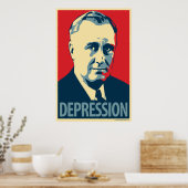 Depressie (FDR): Obama parody poster (Keuken)