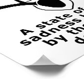 Depressie Funny Hunting Poster (Hoek)