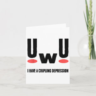 Depressie Ik heb verlammende depressie Geestelijke Kaart