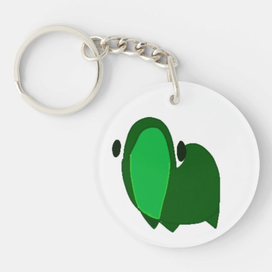 Depressie Kikker Sleutelhanger (Voorkant)