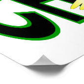 Depressie met verkeerde kuiken poster (Hoek)