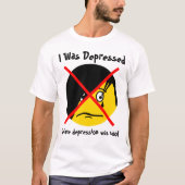 Depressie Shirt tegen Emo (Voorkant)