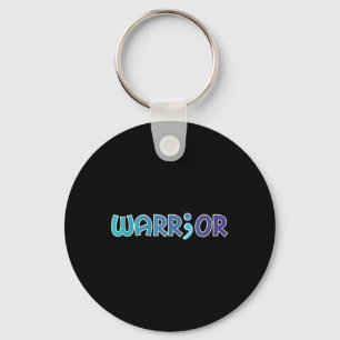 Depressie Warrior Anti-zelfmoord Angst Bewustzijn Sleutelhanger