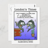 Depressie Zalm Funny Kaarten Mokken en cadeaus (Voorkant / Achterkant)