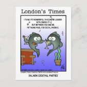 Depressie Zalm Funny Kaarten Mokken en cadeaus (Voorkant)