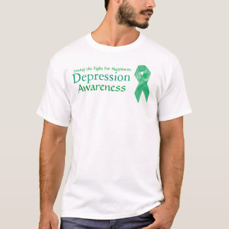 Depressiebewustzijn Ribbon T-shirt