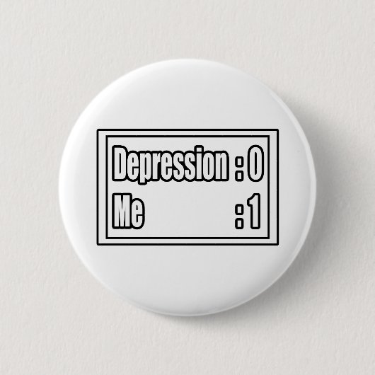 Depressiescorebord Ronde Button 5,7 Cm (Voorkant)