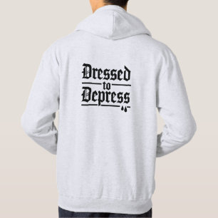 Depressieve Hoodie - Sarcastische Moody Streetwear