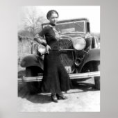 DEPRESSION ERA GANGSTER - BONNIE PARKER 1933 POSTER (Voorkant)