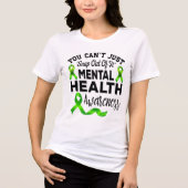 DEPRESSION MENTAL HEALTH AWARENESS & SUPPORT Tri-Blend SHIRT (Voorkant)