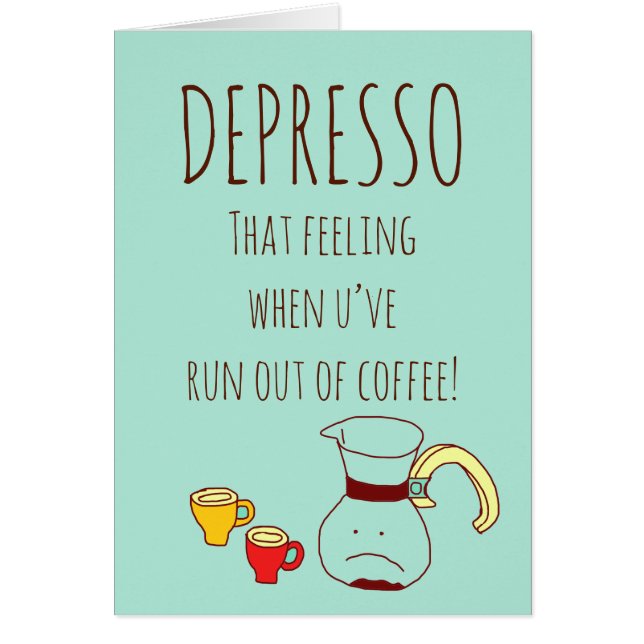DEPRESSO Coffee (Voorkant)
