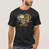 DEPRESSURE Mechanical Heart Steampunk  T-shirt (Voorkant)