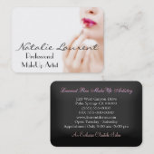 Deprivale Makeup Artist Professional Round Visitekaartje (Voorkant / Achterkant)