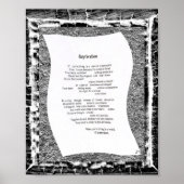 Deprivatie Poster (Voorkant)