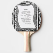 Deprivatie Tafeltennisbatje (Voorkant)