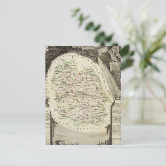 Dept any Lozere Briefkaart (Staand voorkant)