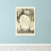 Dept any Lozere Canvas Afdruk (Insitu (Houten vloer))