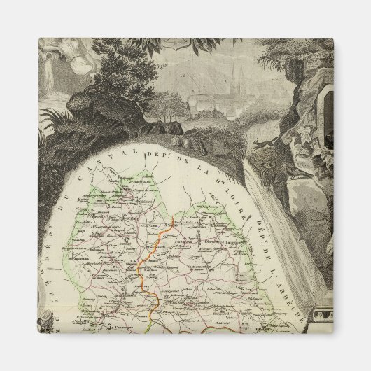 Dept any Lozere Magneet (Voorkant)