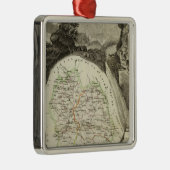 Dept any Lozere Metalen Ornament (Rechts)