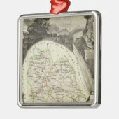 Dept any Lozere Metalen Ornament (Links)