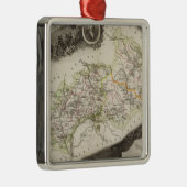 Dept De Hautes Alpes Metalen Ornament (Rechts)