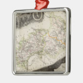 Dept De Hautes Alpes Metalen Ornament (Links)