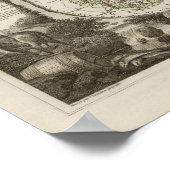 Dept. De La Hte Saone Poster (Hoek)