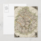 Dept. De La Sarthe Briefkaart (Voorkant / Achterkant)