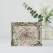 Dept. De La Seine Briefkaart (Staand voorkant)