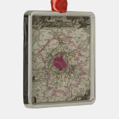 Dept. De La Seine Metalen Ornament (Rechts)