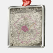 Dept. De La Seine Metalen Ornament (Links)