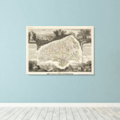 Dept. De La Siena Bottom Canvas Afdruk (Insitu (Houten vloer))