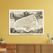 Dept. De La Siena Bottom Canvas Afdruk (Insitu (Woonkamer))