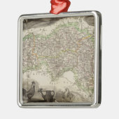 Dept. De L'Orne Metalen Ornament (Links)