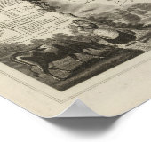 Dept. De Seine en Oise Poster (Hoek)