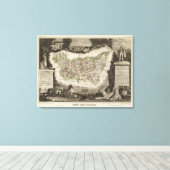 Dept Des Vosges Canvas Afdruk (Insitu (Houten vloer))