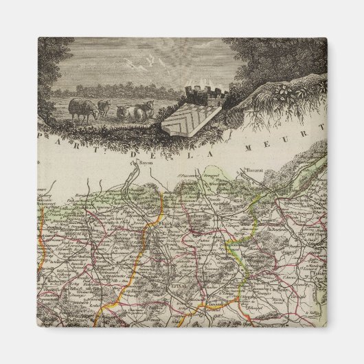 Dept Des Vosges Magneet (Voorkant)