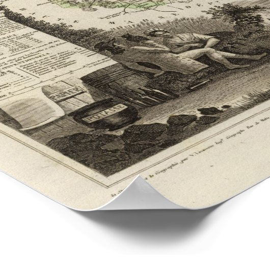 Dept Des Vosges Poster (Hoek)