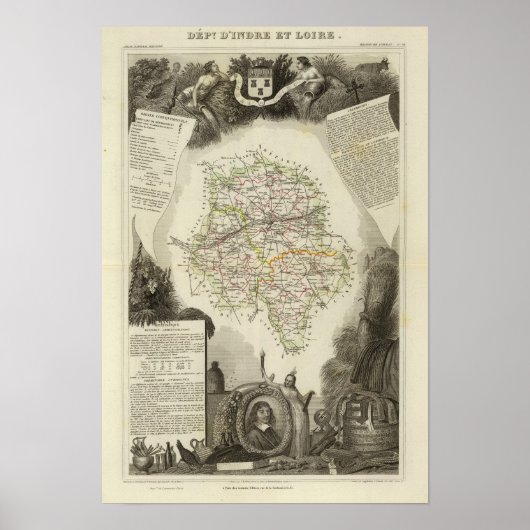 Dept D'Indre en Dormouse Poster (Voorkant)