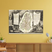 Dept. Du Haut Rhin Canvas Afdruk (Insitu (Woonkamer))